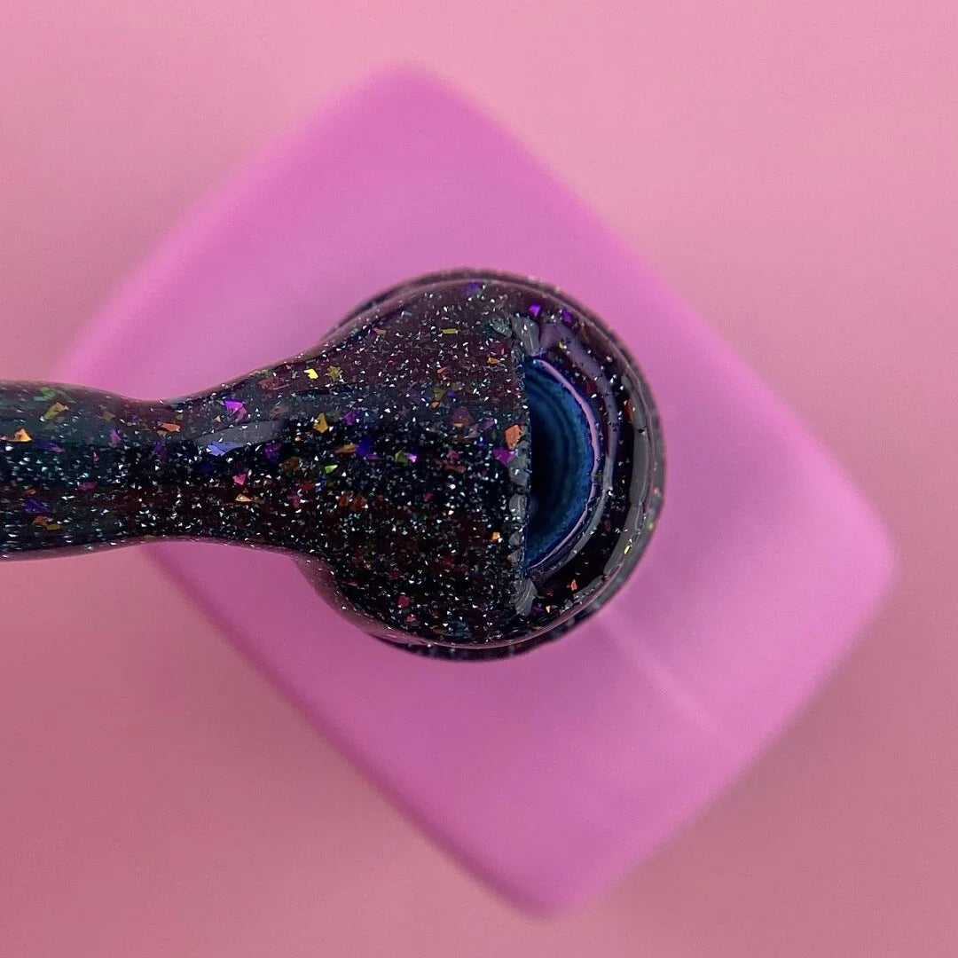 Lunamoon Lurex Base 13 ml #6 - Kamuflážní báze na gel lak