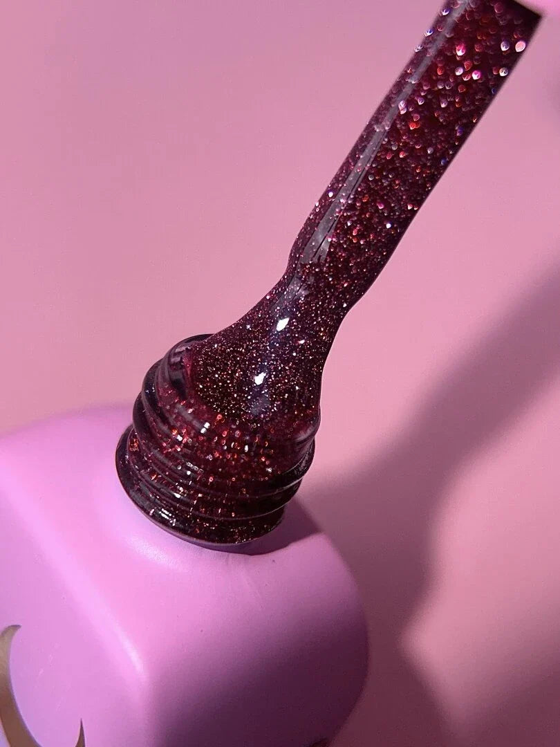 Lunamoon Lurex Base 13ml #2 - Kamuflážní báze na gel lak