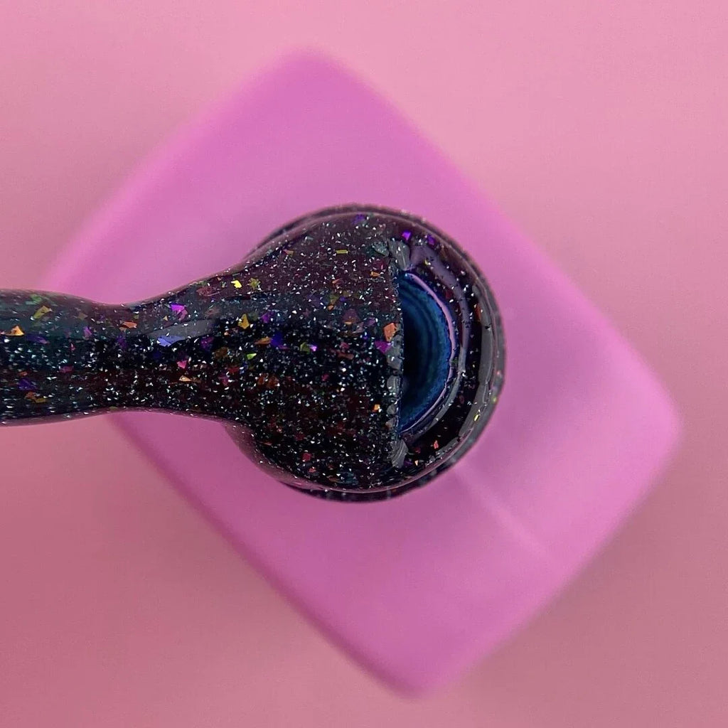 Lunamoon Lurex Base 13 ml #6 - Kamuflážní báze na gel lak