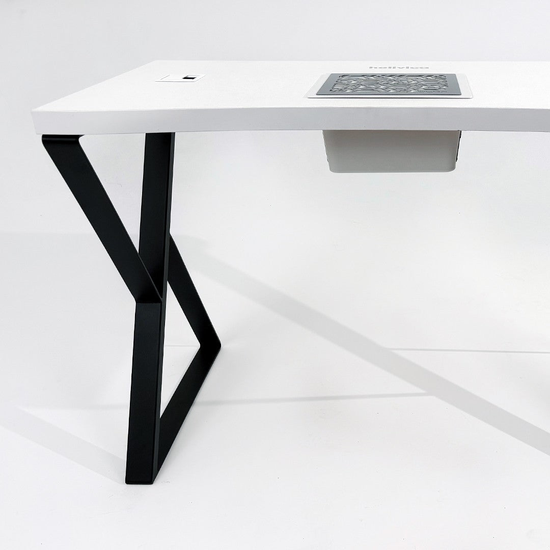 Manikúrní stůl Holivica s otvorem pro odsávačku prachu