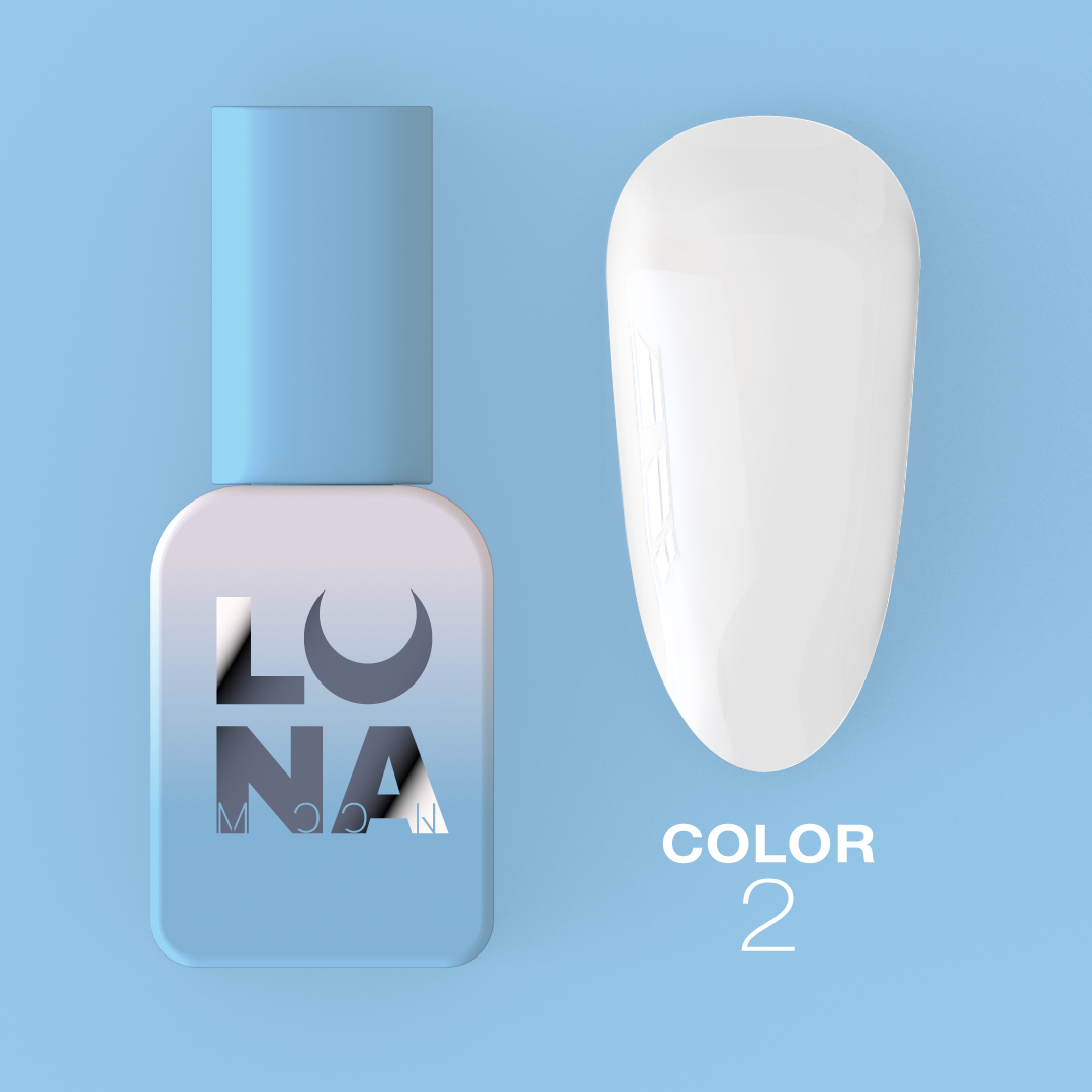 Lunamoon Color #02 (13ml) - Prémiový gel lak pro profesionály