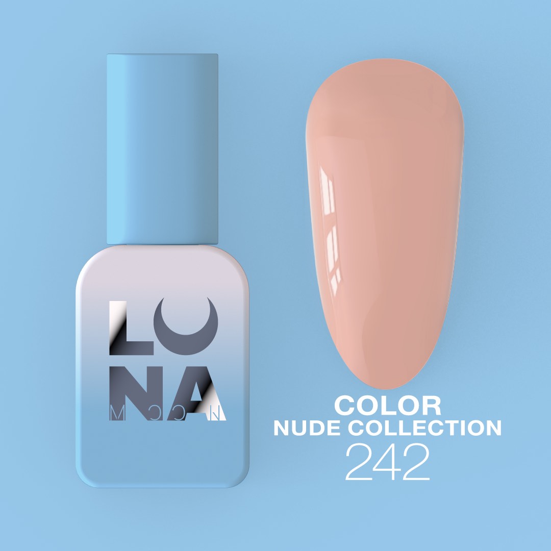 Lunamoon Color #242 (13ml) - Prémiový gel lak pro profesionály