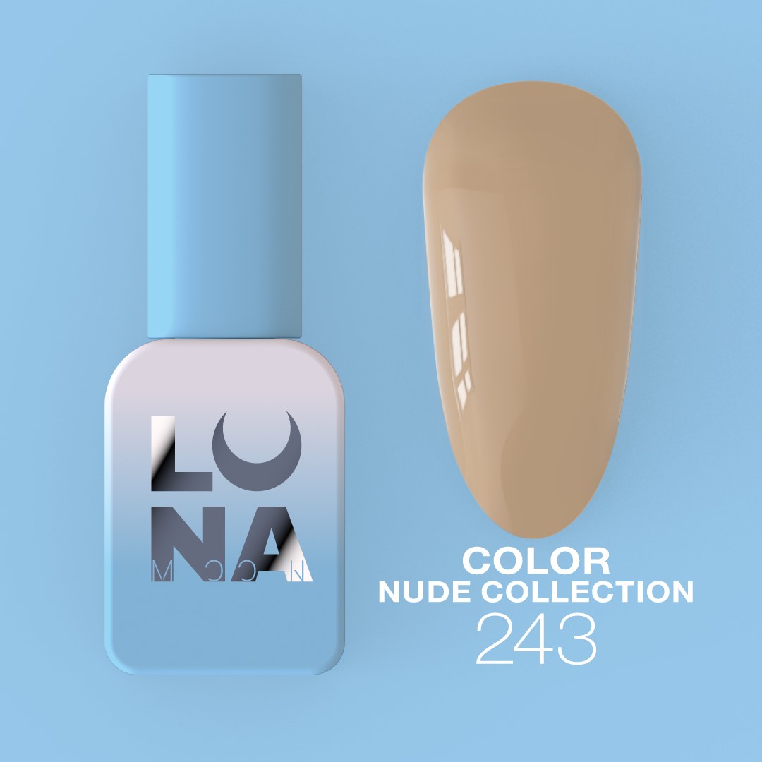 Lunamoon Color #243 (13ml) - Prémiový gel lak pro profesionály