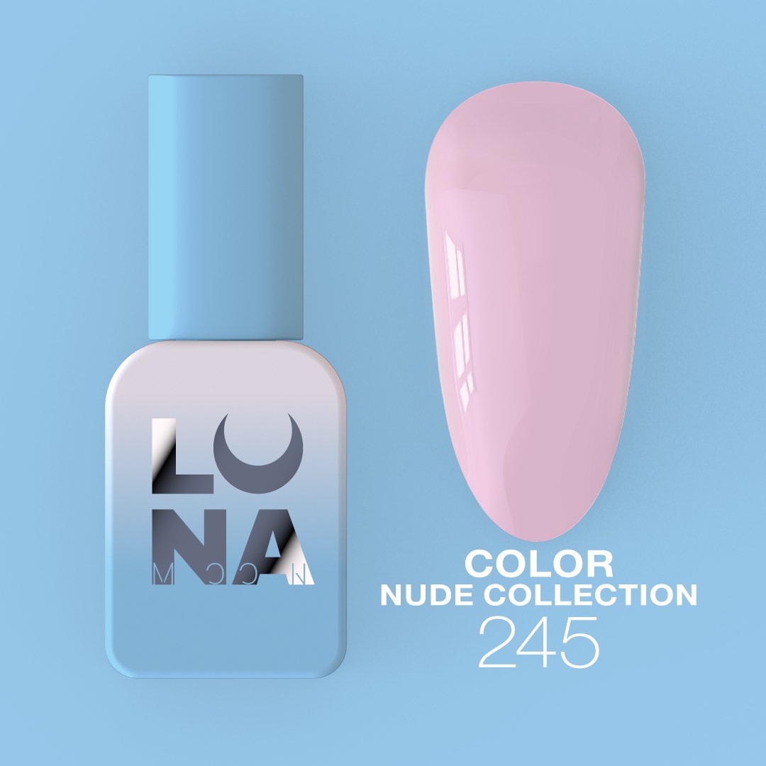 Lunamoon Color #245 (13ml) - Prémiový gel lak pro profesionály