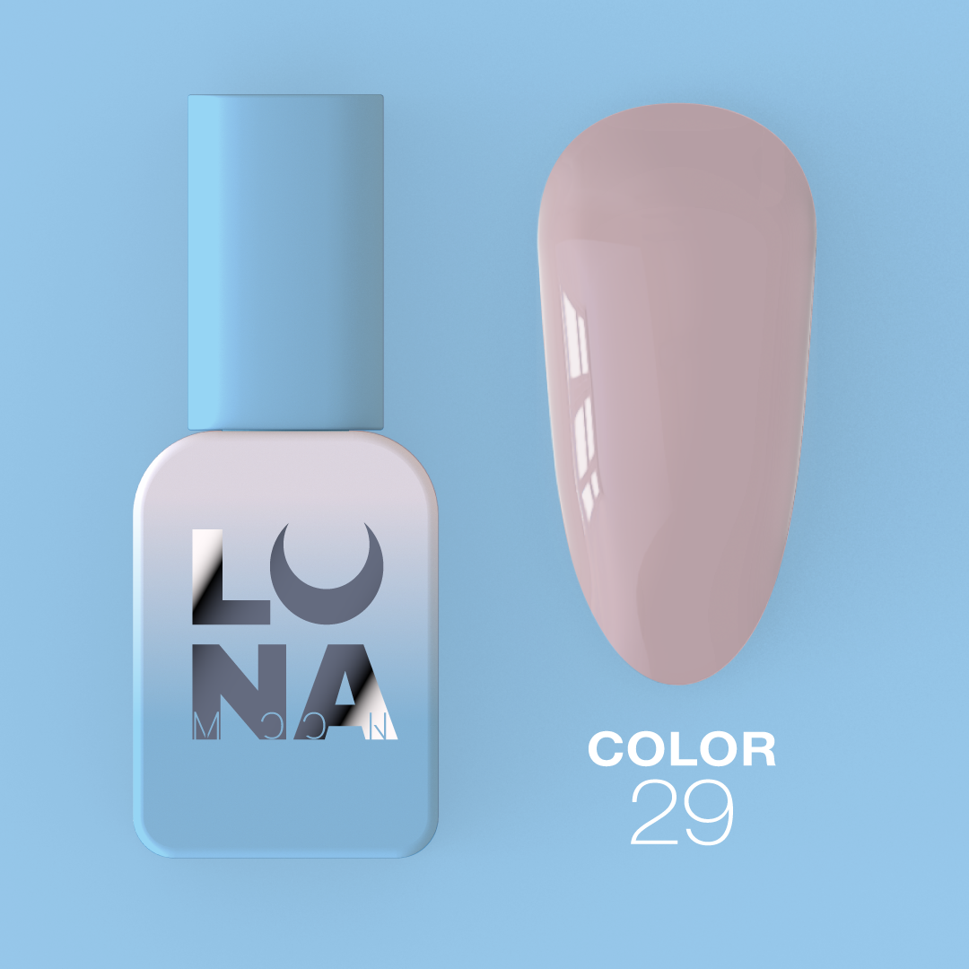 Lunamoon Color #29 (13ml) - Prémiový gel lak pro profesionály