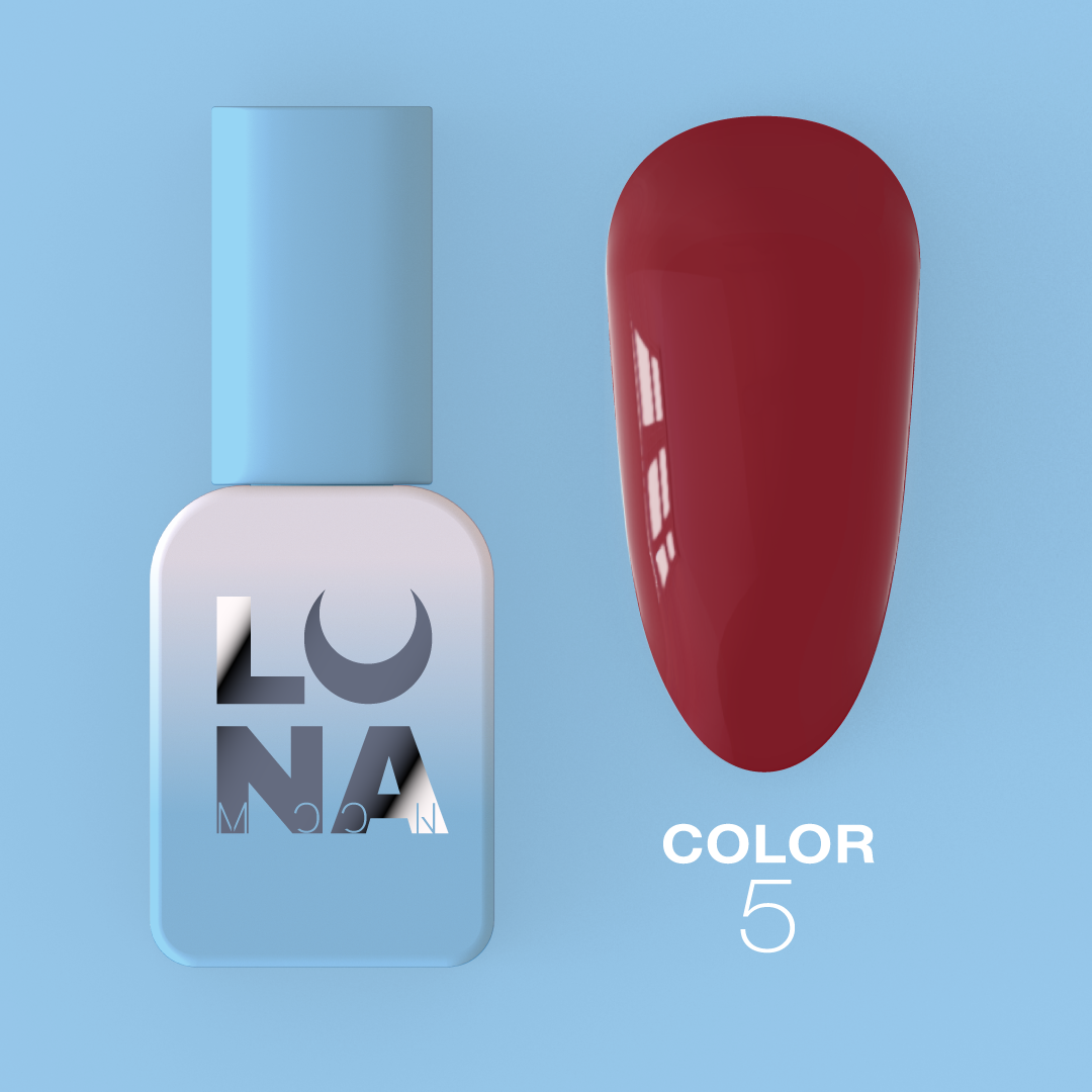 Lunamoon Color #05 (13ml) - Prémiový gel lak pro profesionály