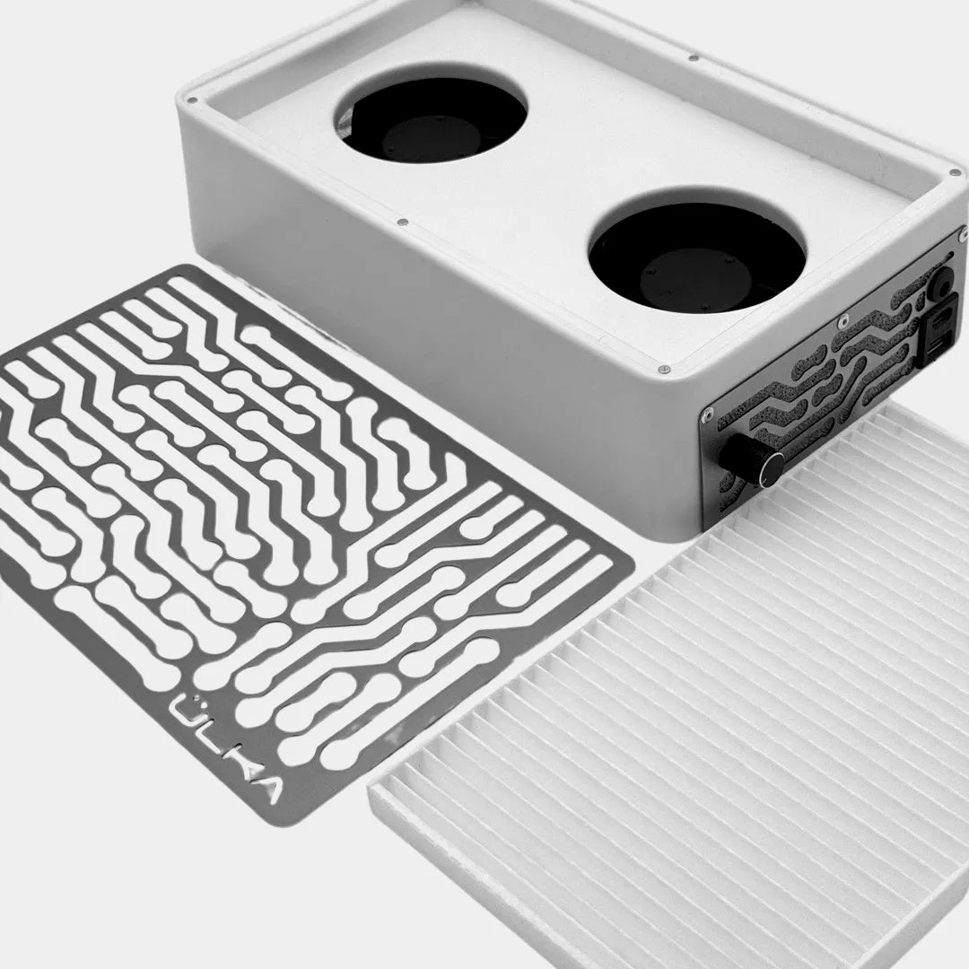 ÜLKA Nano - Mobilní odsávačka prachu - Systém dvou ventilátorů