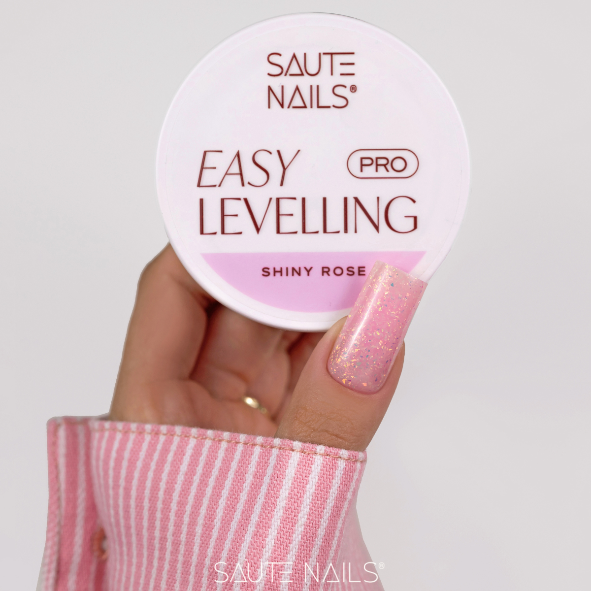 Stavební gely Easy Levelling PRO Shiny Rose 30g