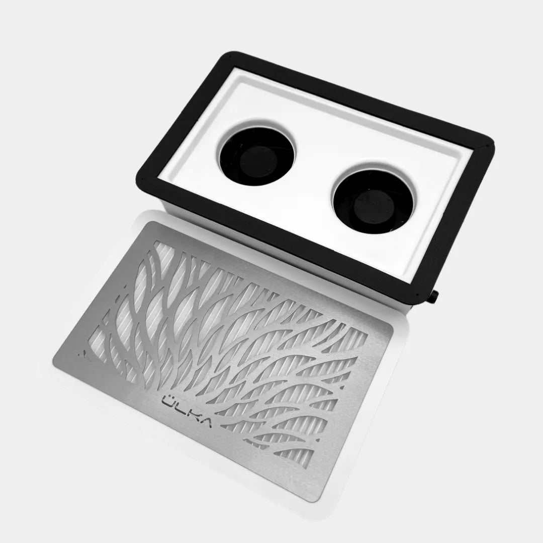 ÜLKA Tornado - Vestavná odsávačka prachu - Dvouventilátorová