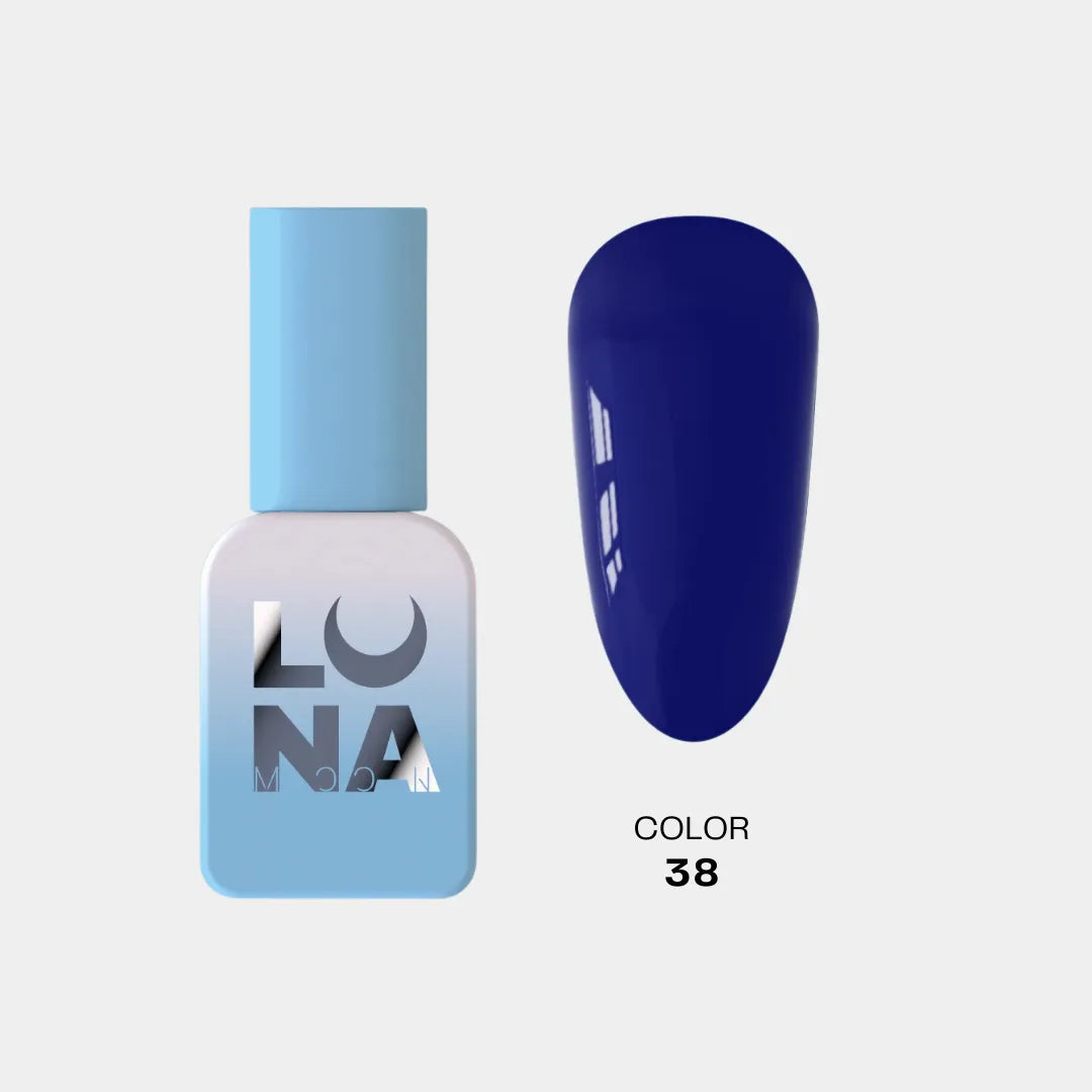 Lunamoon Color #38 (13ml) - Lakier Hybrydowy Premium dla Profesjonalistów