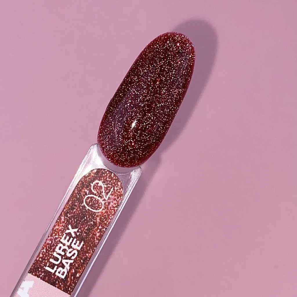 Lunamoon Lurex Base 13ml #2 - Kamuflážní báze na gel lak