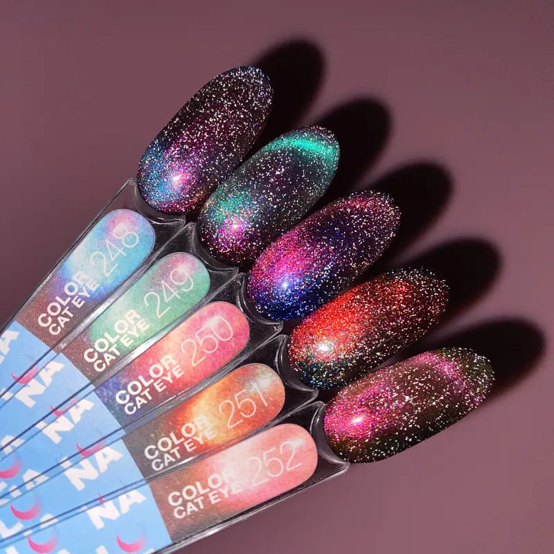 Lunamoon Color Cat Eye 13ml #248 - Prémiový gel lak pro profesionály