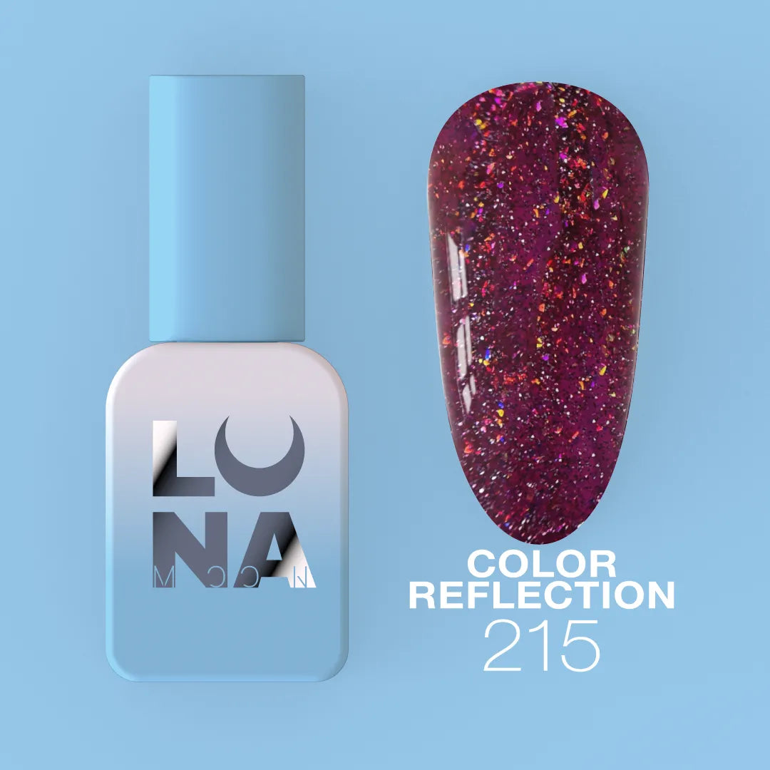 Lunamoon Color Reflection 13ml #215 - Prémiový gel lak pro profesionály