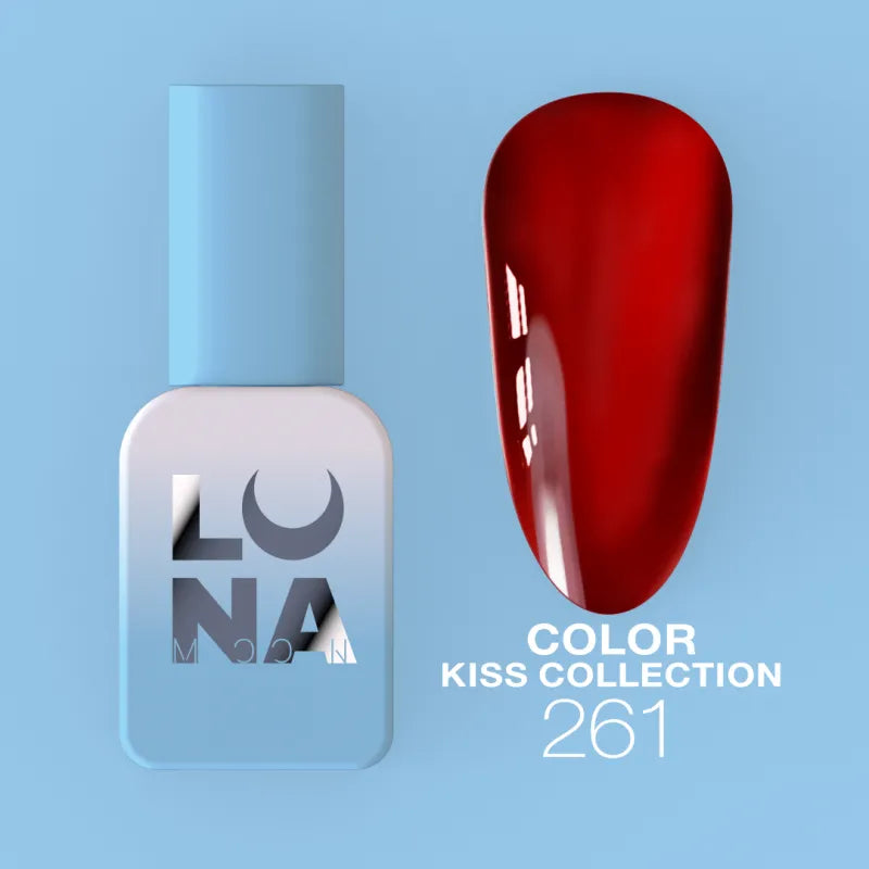 Lunamoon Color Kiss 13ml #261 - Prémiový gel lak pro profesionály