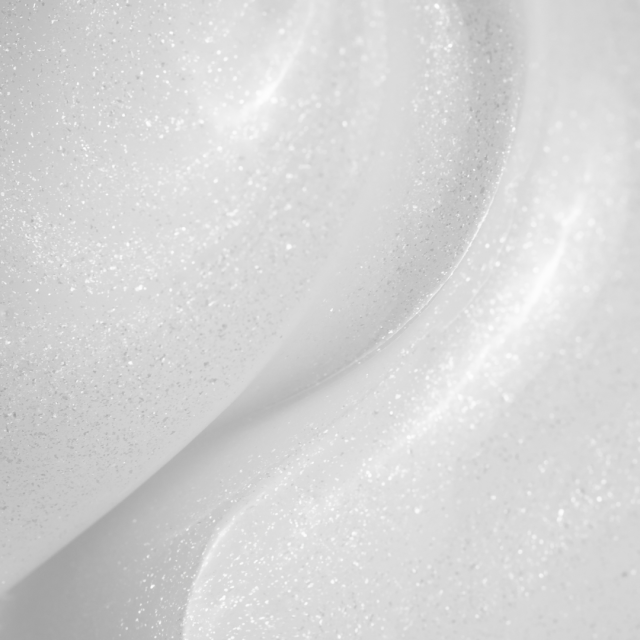 Stavební gely One Touch Glitter Milky White 30g