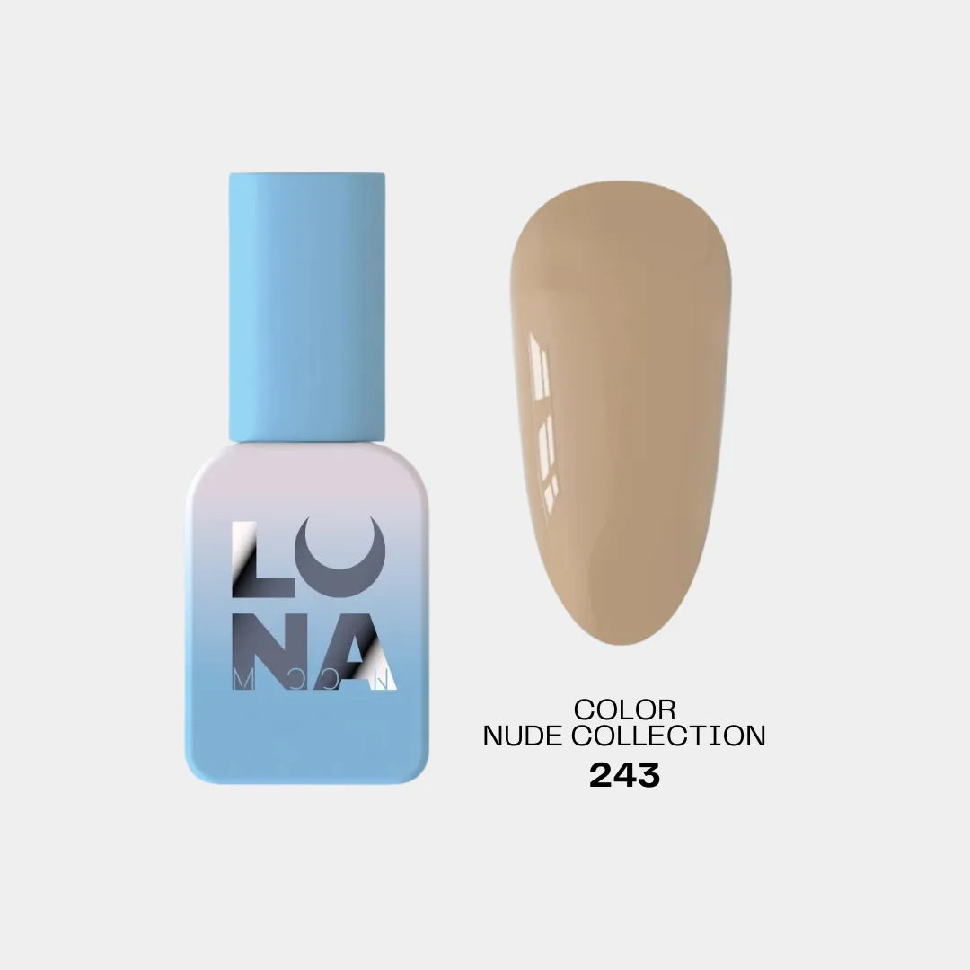 Lunamoon Color #243 (13ml) - Lakier Hybrydowy Premium dla Profesjonalistów
