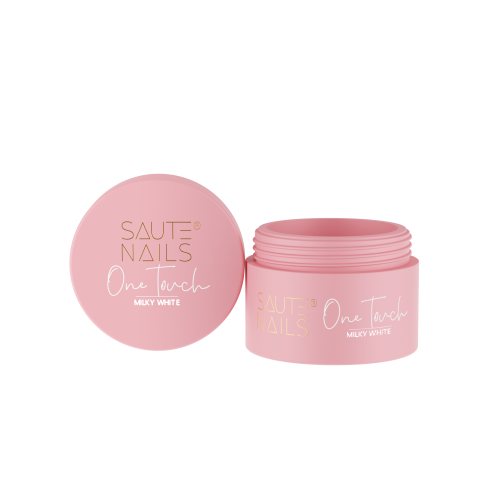 Stavební gely One Touch Milky White 30g