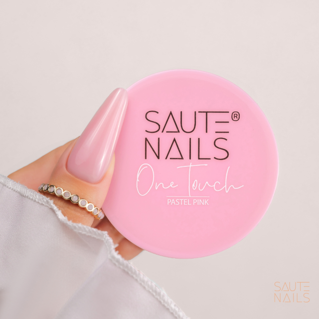 Stavební gely One Touch Pastel Pink 30g